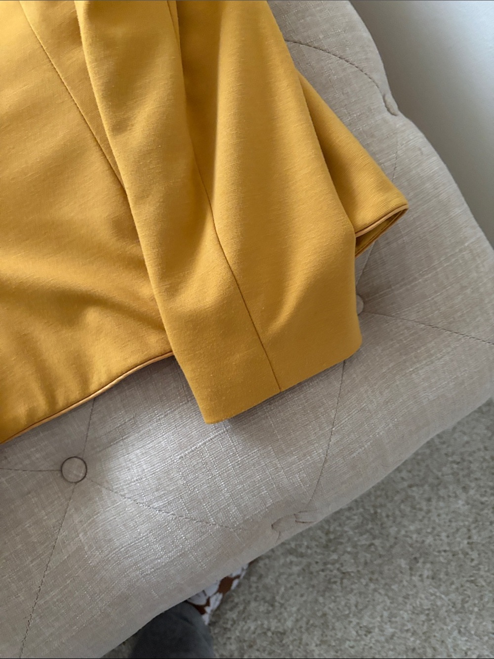 The Limited Mustard Yellow Women's Blazer - Picture 5 of 7